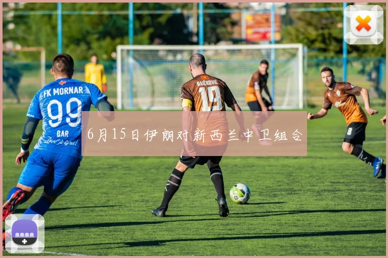 6月15日伊朗对新西兰中卫组合
